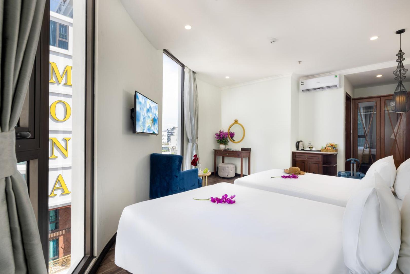 Minh Chau Premium Hotel Danang Exterior foto